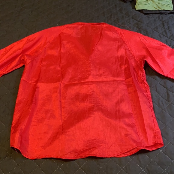 I Ashleigh Morgan size 12 red longsleeve shirt - Picture 15 of 15